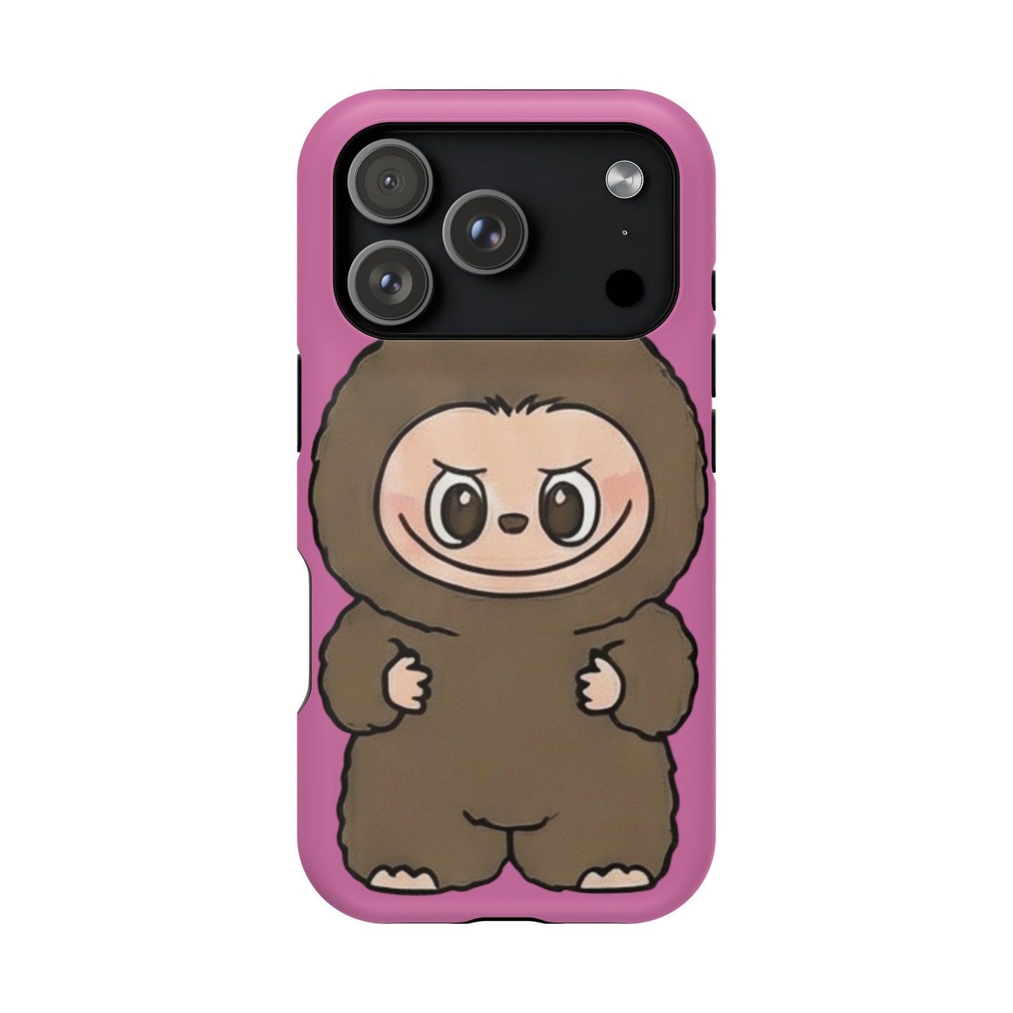 Brown LABUBU Phone Case | Magnetic Impact-Resistant Case