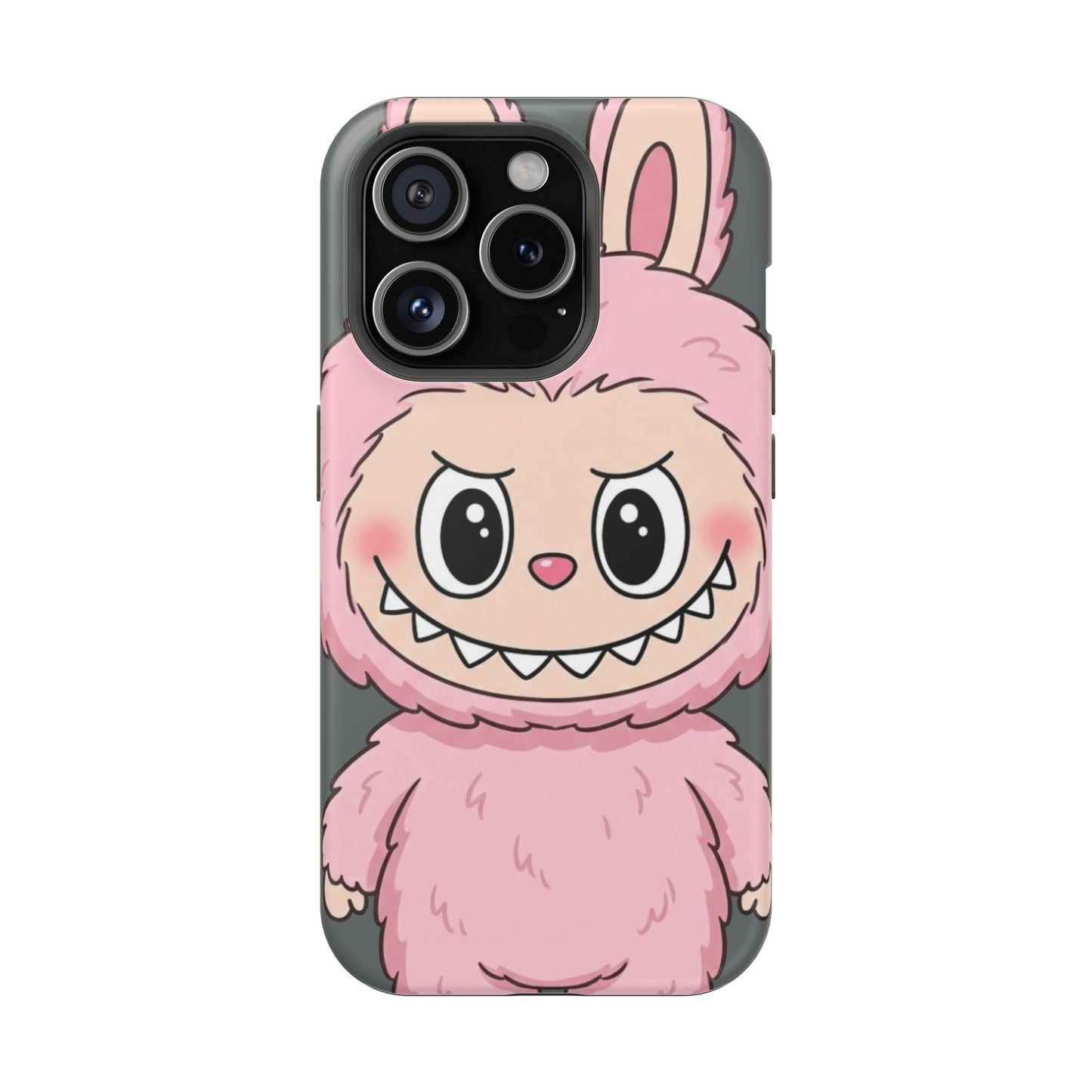 Pink LABUBU Phone Case | Magnetic Impact-Resistant Case