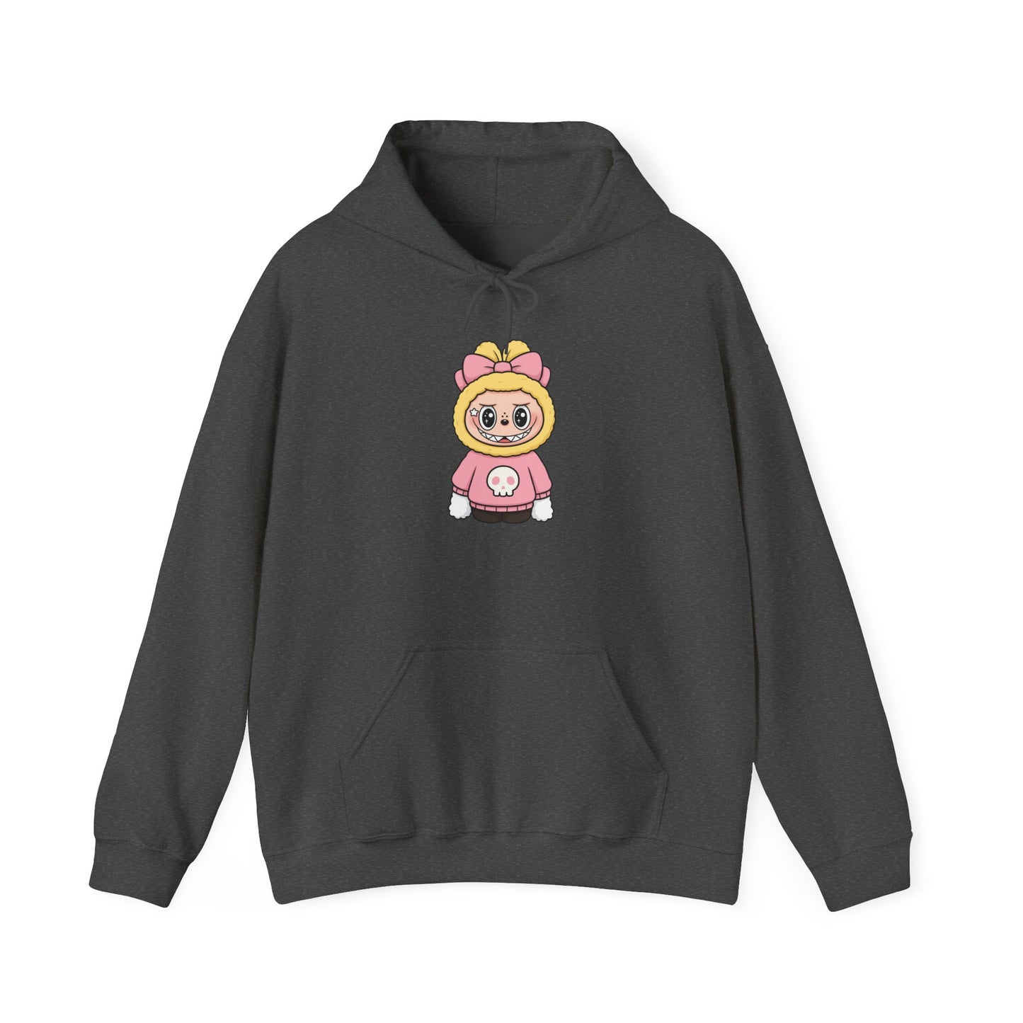 Labubu Doll Character Hoodie | Cute Cartoon with Bow Hoodie