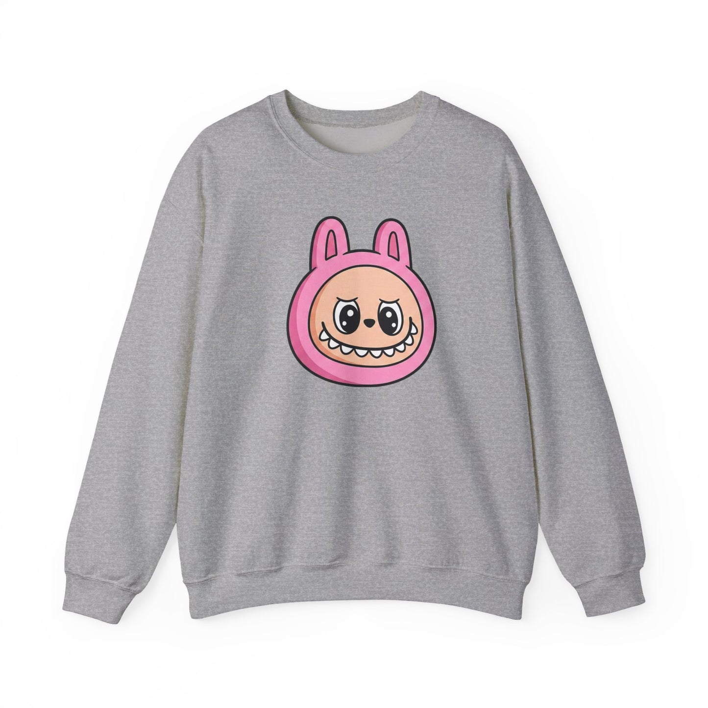 Labubu Character Sweatshirt | Cute Cartoon Plush Critter Pullover