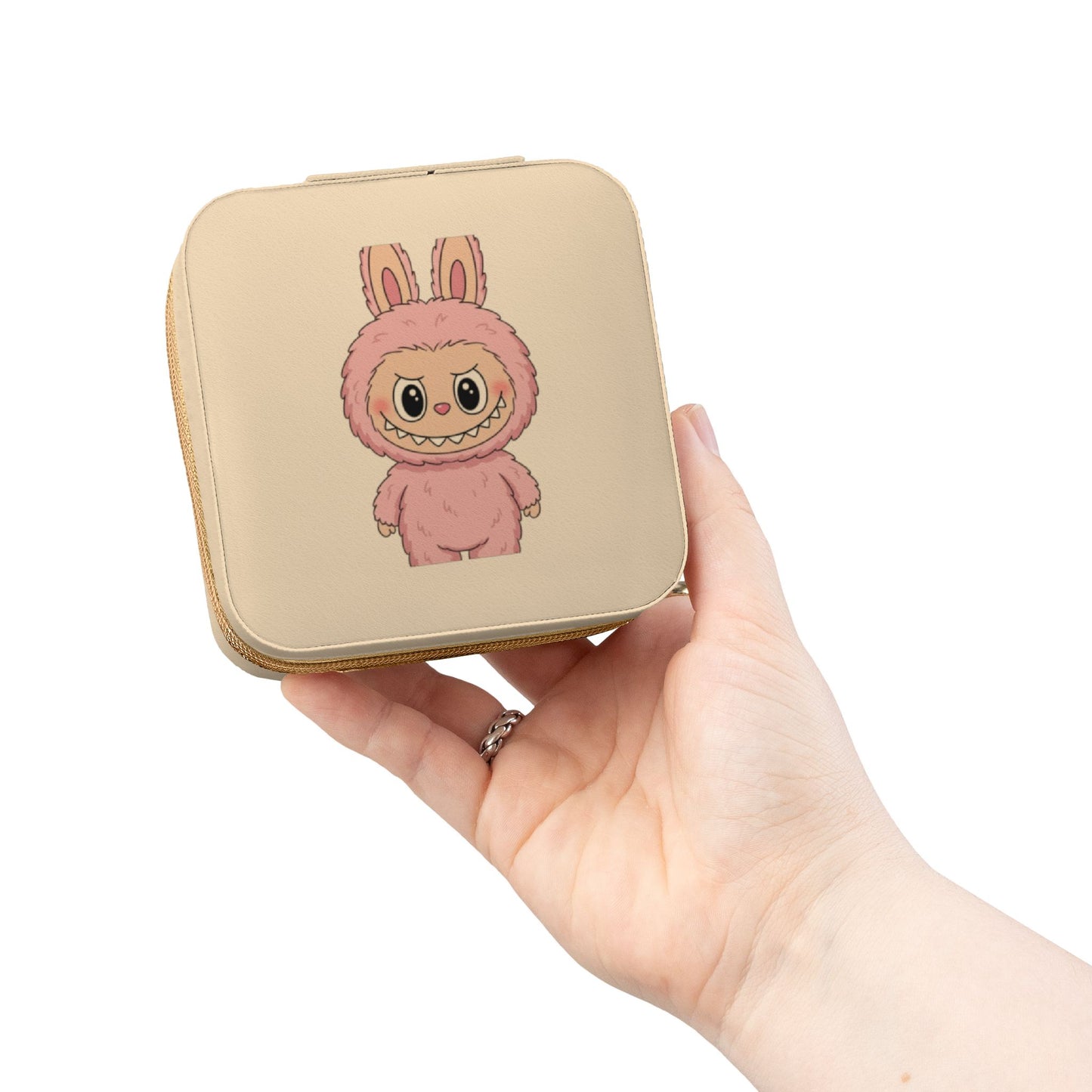 LABUBU Jewelry Travel Case | Compact Labooboo Organizer