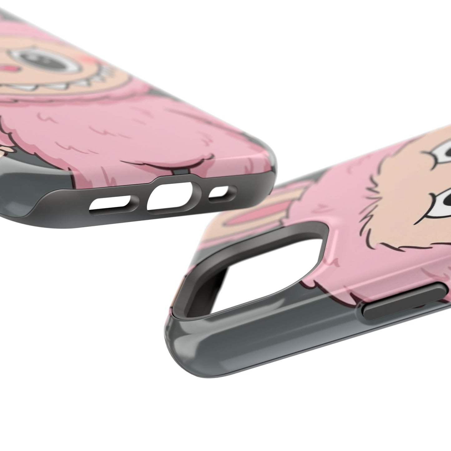 Pink LABUBU Phone Case | Magnetic Impact-Resistant Case