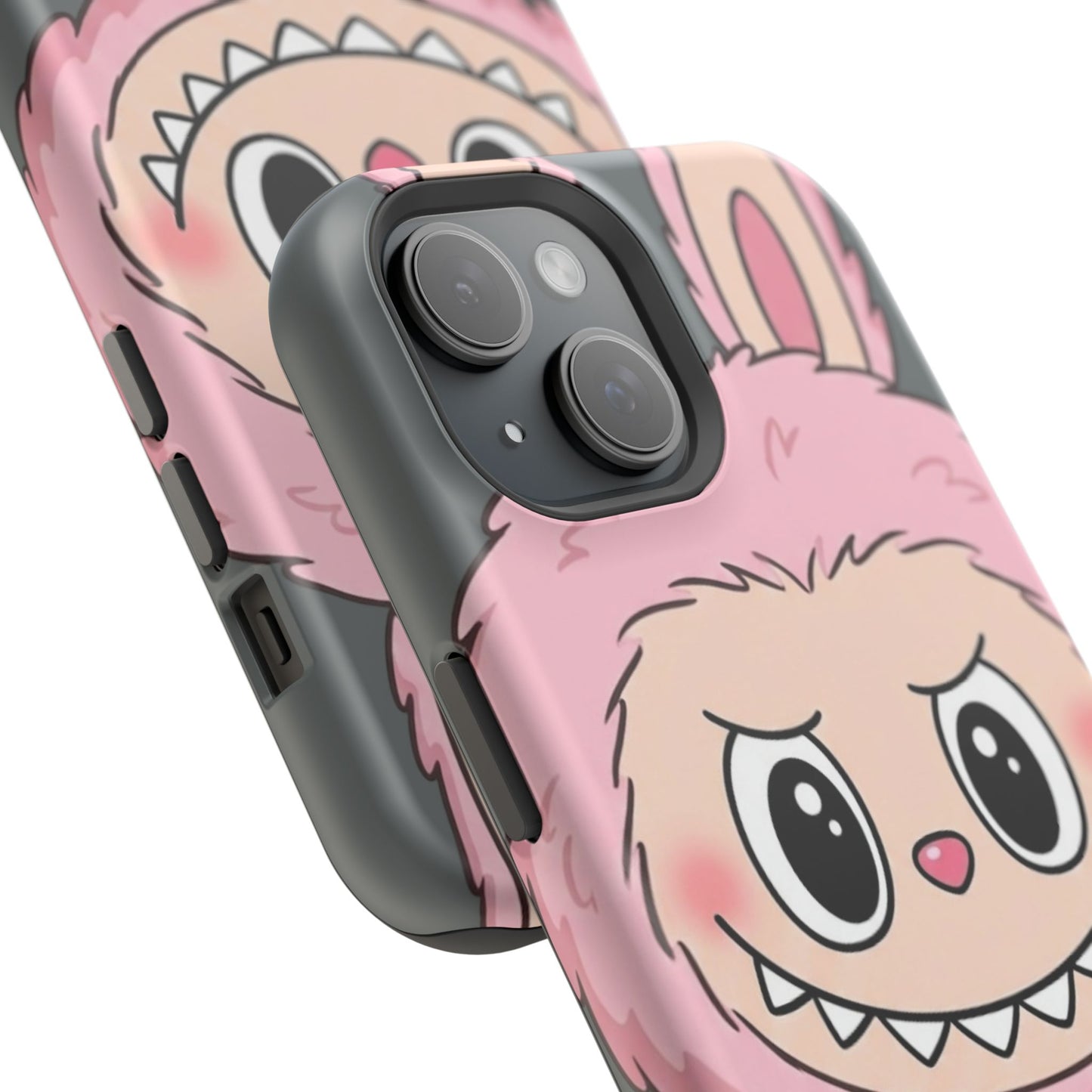 Pink LABUBU Phone Case | Magnetic Impact-Resistant Case