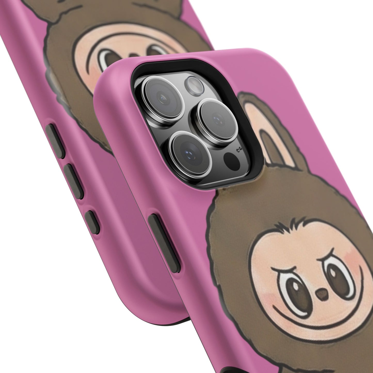 Brown LABUBU Phone Case | Magnetic Impact-Resistant Case