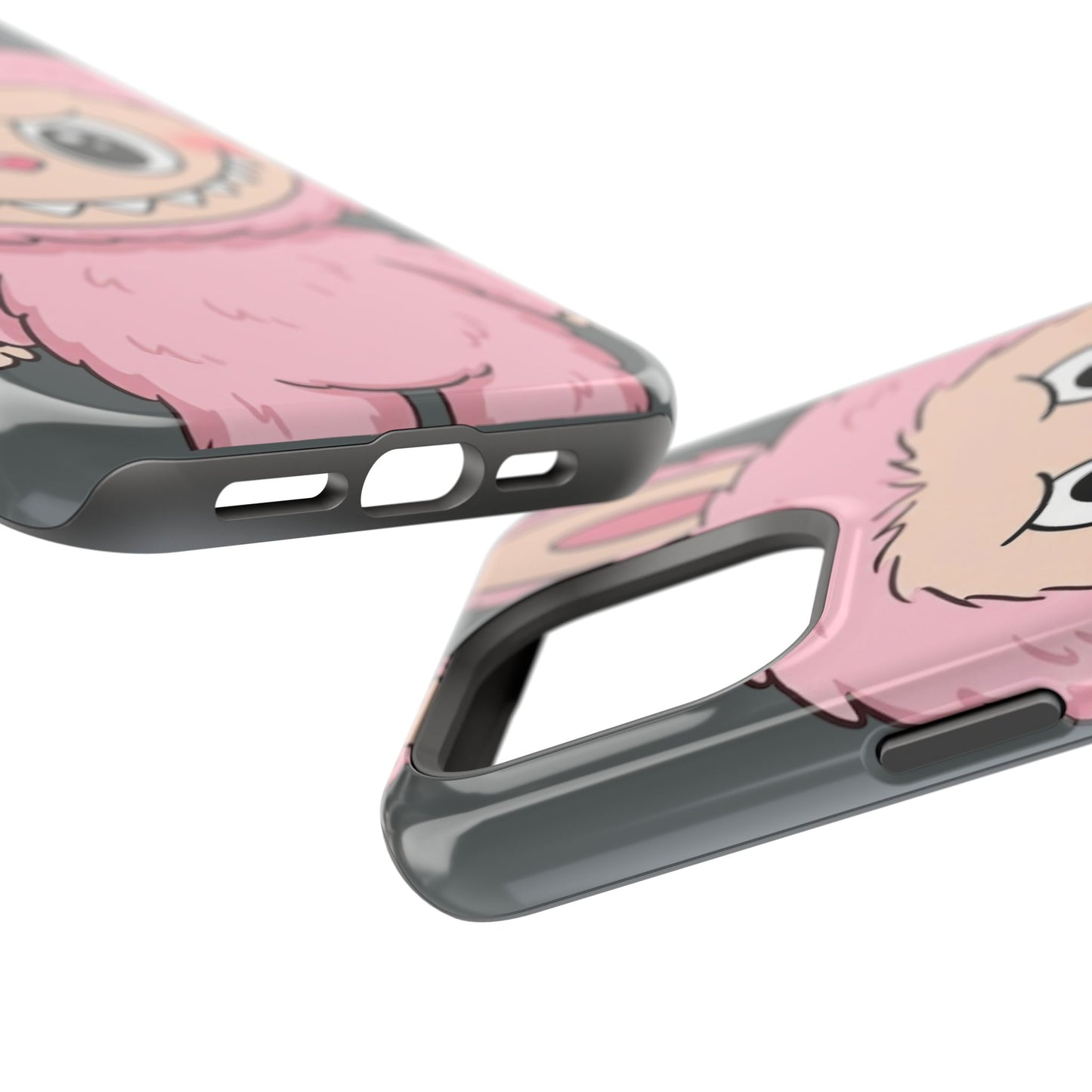 Pink LABUBU Phone Case | Magnetic Impact-Resistant Case