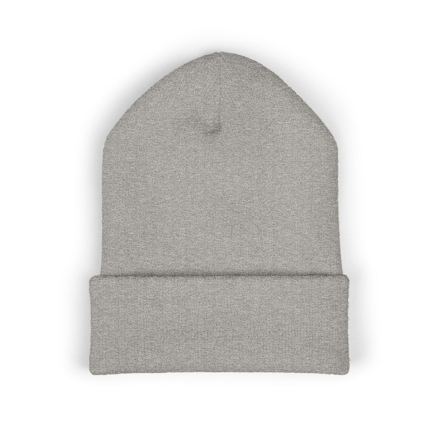 LABUBU Embroidered Cuffed Beanie — Classic Knit Winter Hat