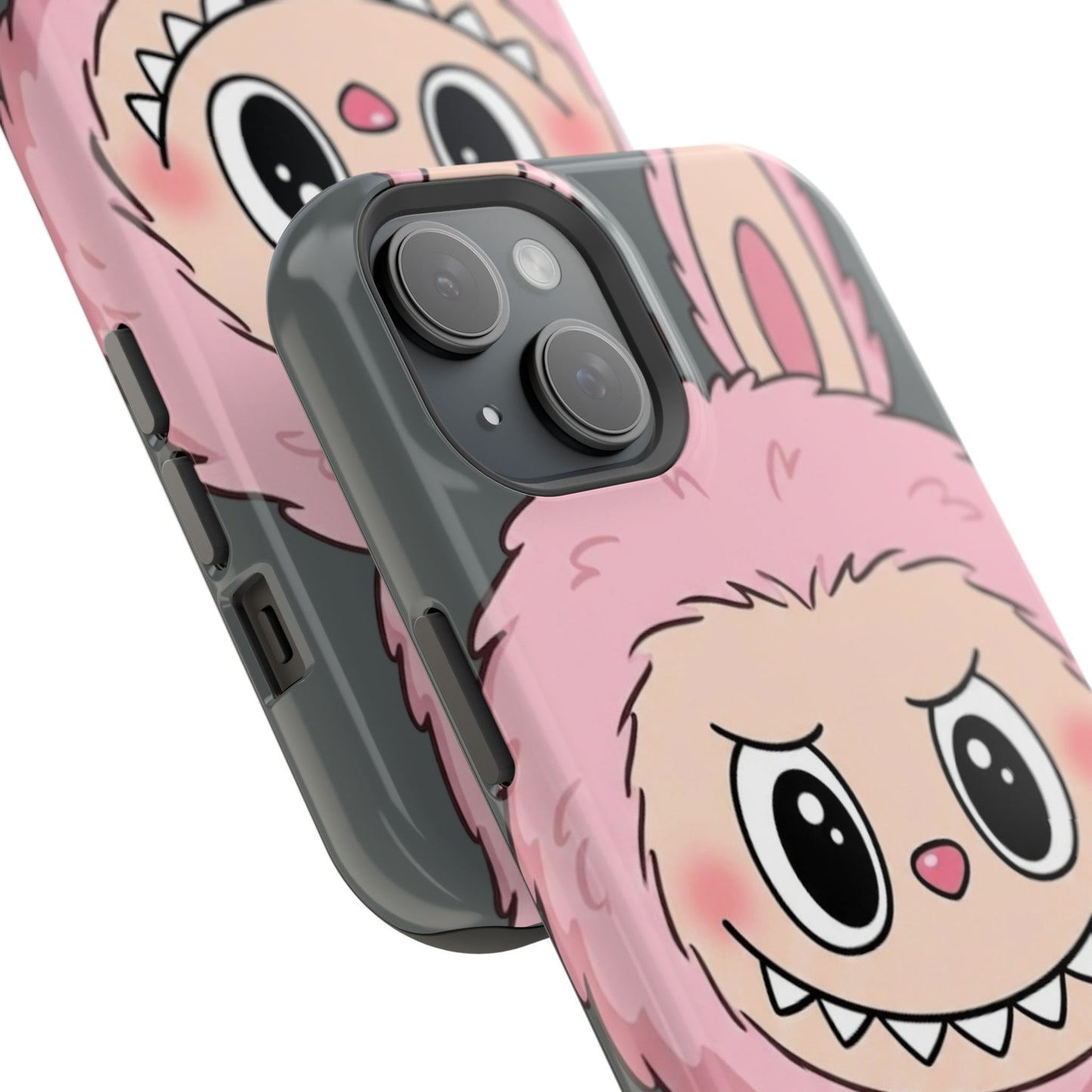 Pink LABUBU Phone Case | Magnetic Impact-Resistant Case