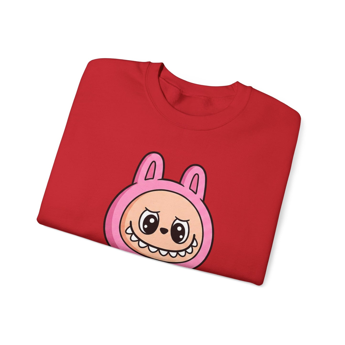 Labubu Character Sweatshirt | Cute Cartoon Plush Critter Pullover