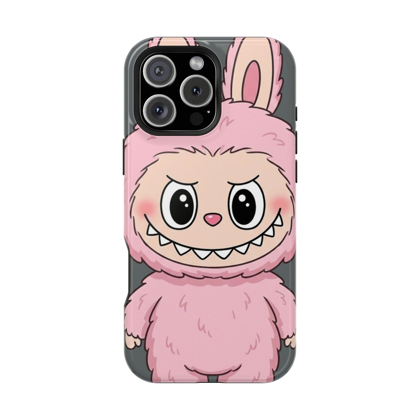 Pink LABUBU Phone Case | Magnetic Impact-Resistant Case