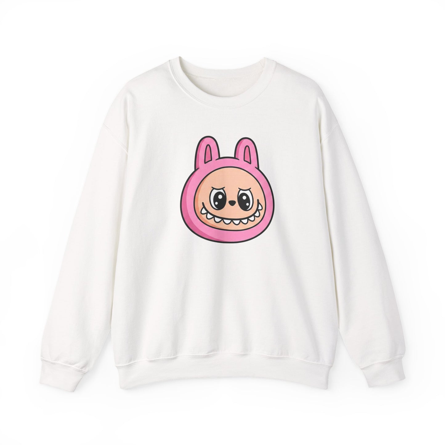 Labubu Character Sweatshirt | Cute Cartoon Plush Critter Pullover