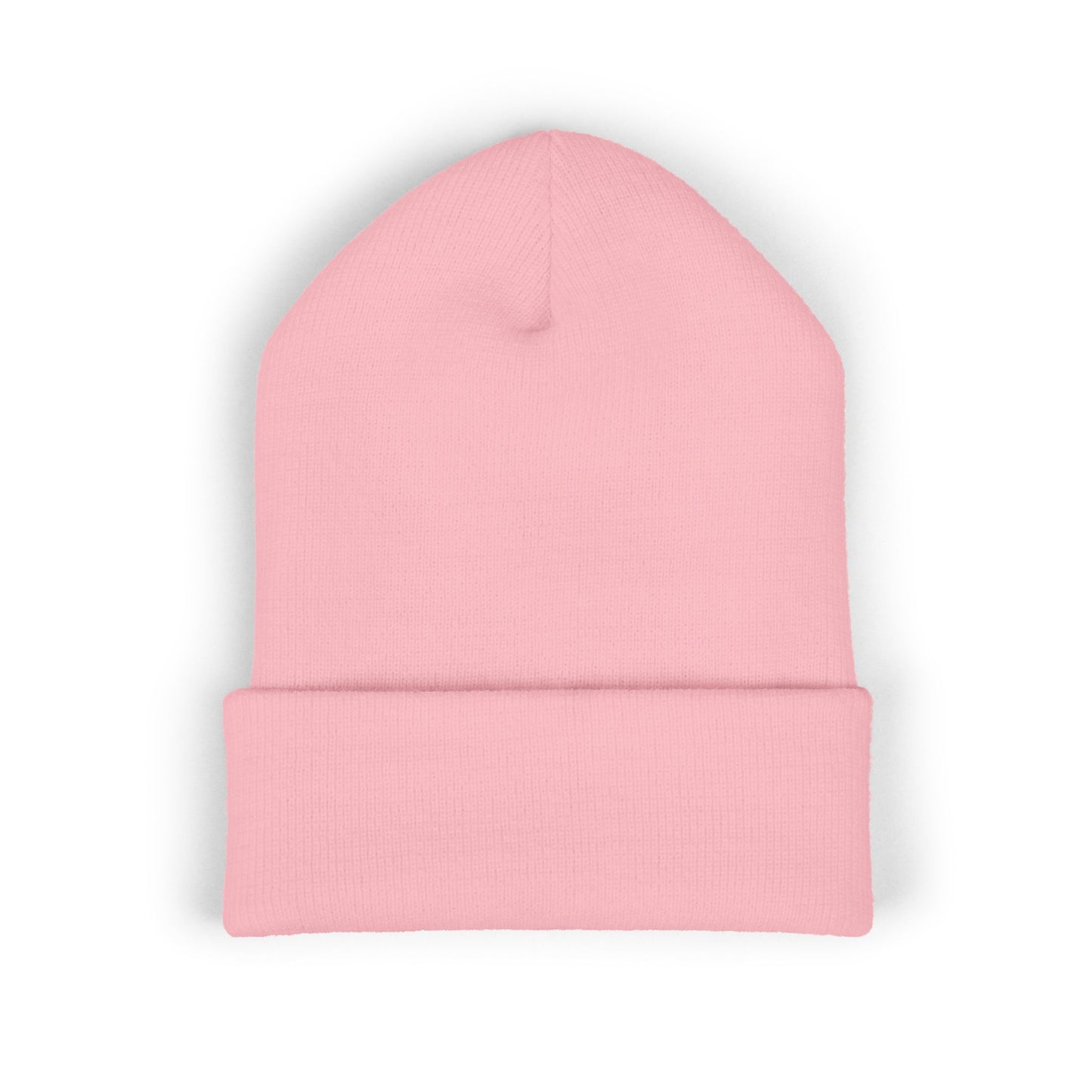 LABUBU Embroidered Cuffed Beanie — Classic Knit Winter Hat