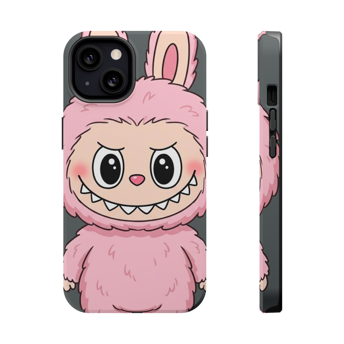 Pink LABUBU Phone Case | Magnetic Impact-Resistant Case