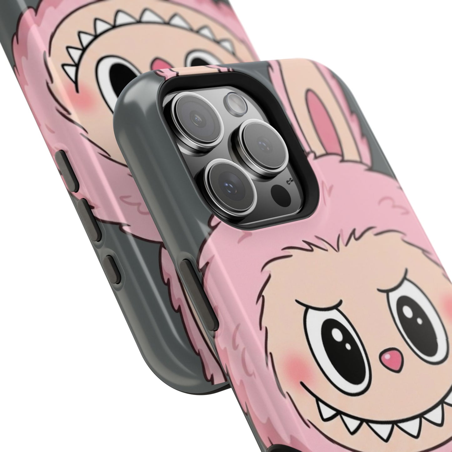 Pink LABUBU Phone Case | Magnetic Impact-Resistant Case