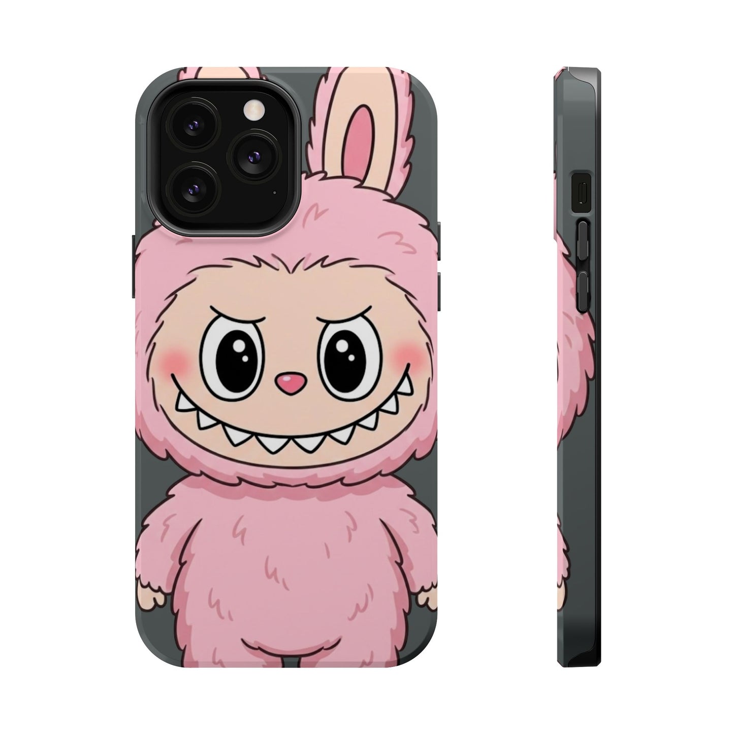 Pink LABUBU Phone Case | Magnetic Impact-Resistant Case