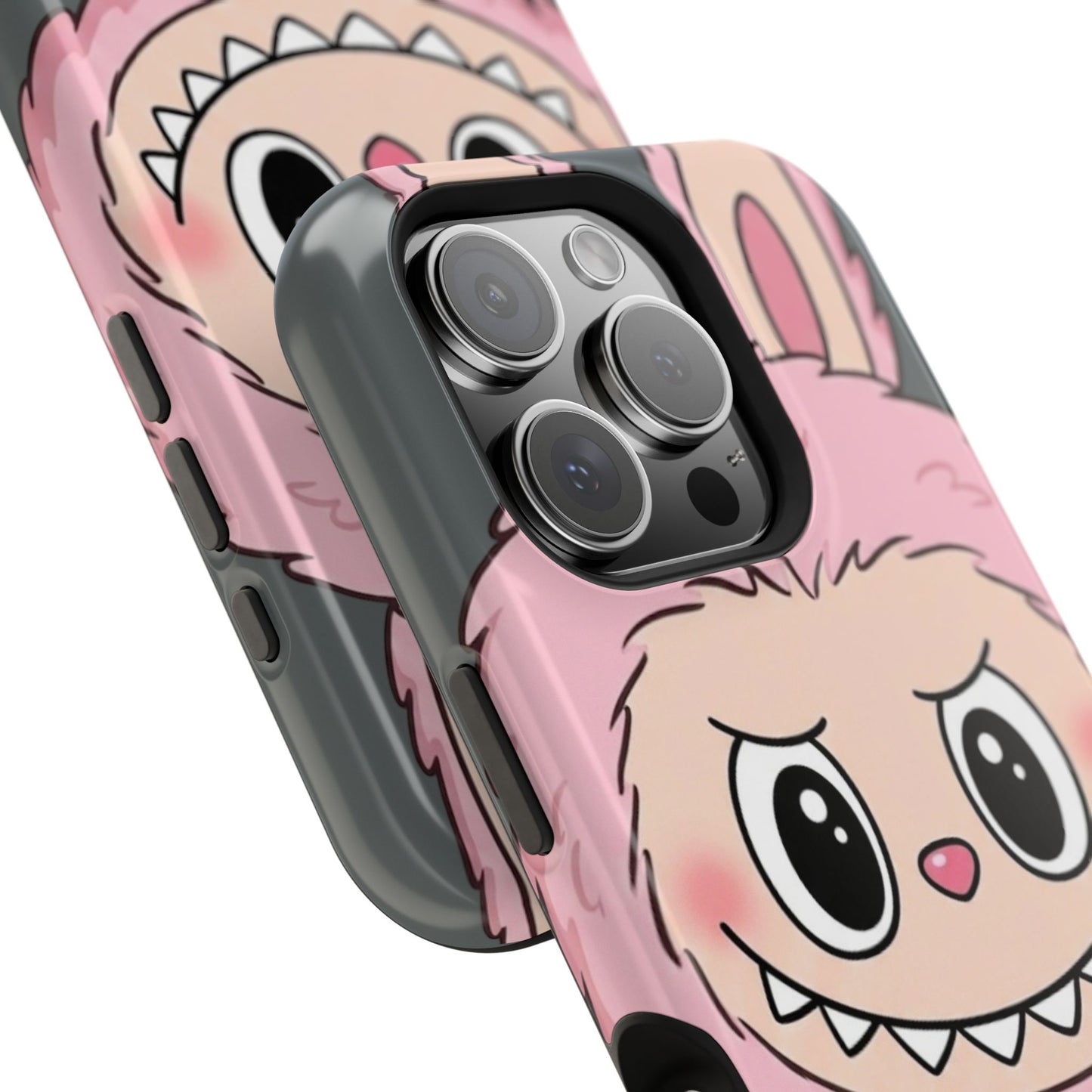 Pink LABUBU Phone Case | Magnetic Impact-Resistant Case