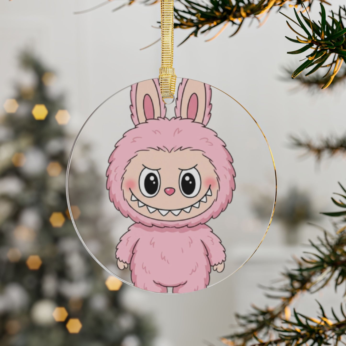 LABUBU Acrylic Ornament | Labooboo Holiday Decor