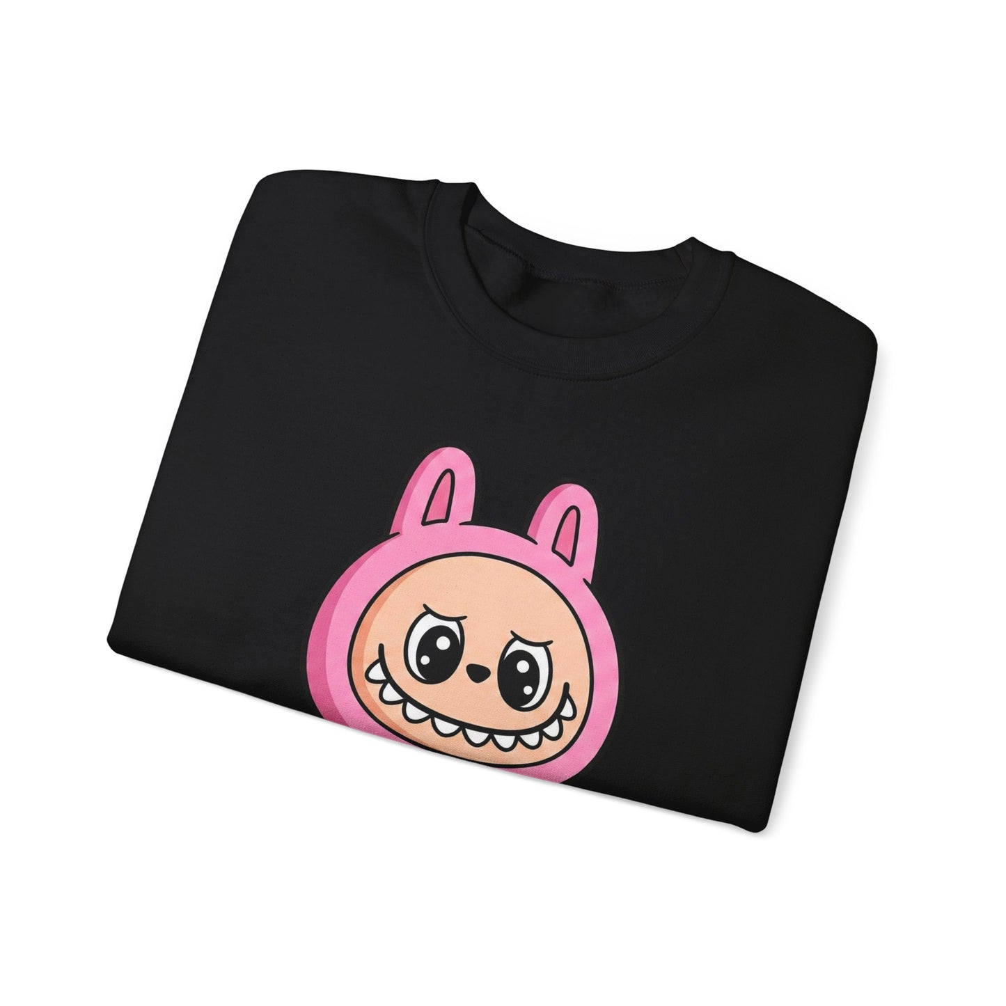 Labubu Character Sweatshirt | Cute Cartoon Plush Critter Pullover