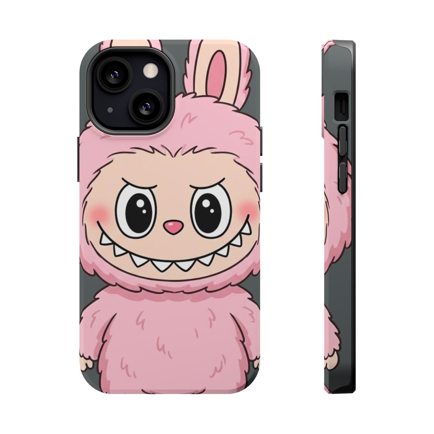Pink LABUBU Phone Case | Magnetic Impact-Resistant Case