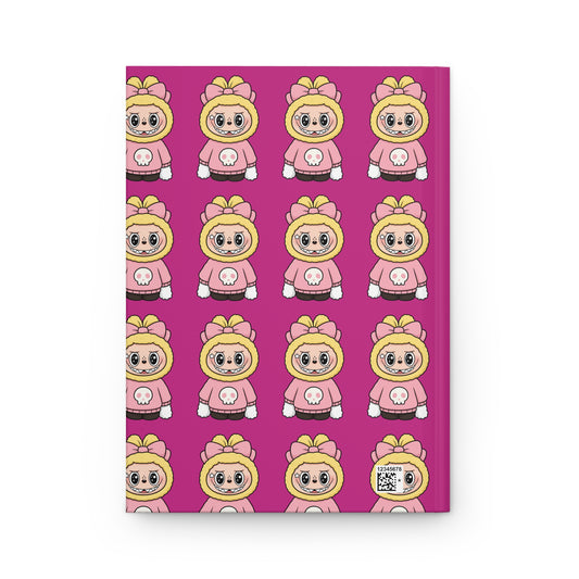 LABUBU Pattern Hardcover Journal | Cute Character Notebook
