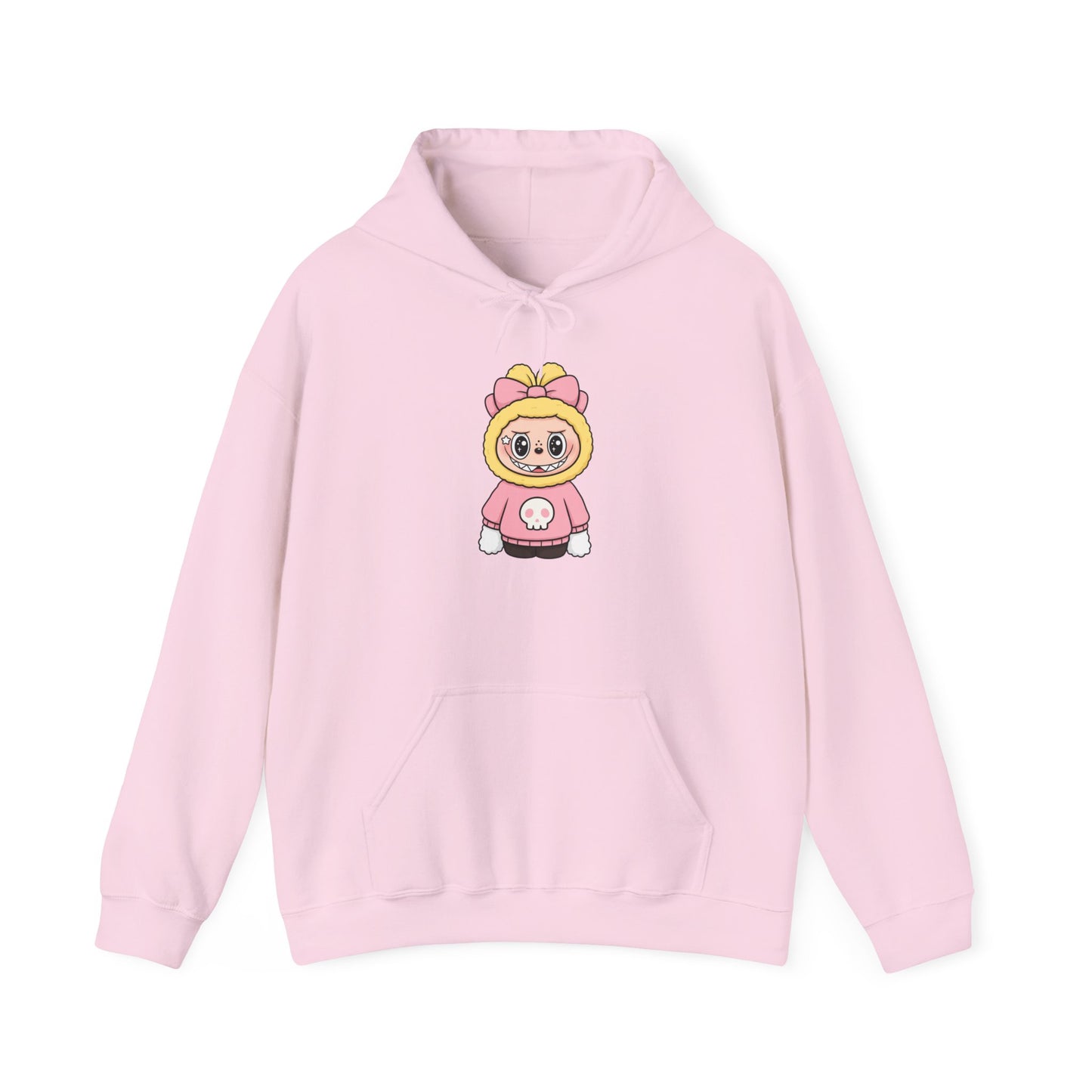 Labubu Doll Character Hoodie | Cute Cartoon with Bow Hoodie