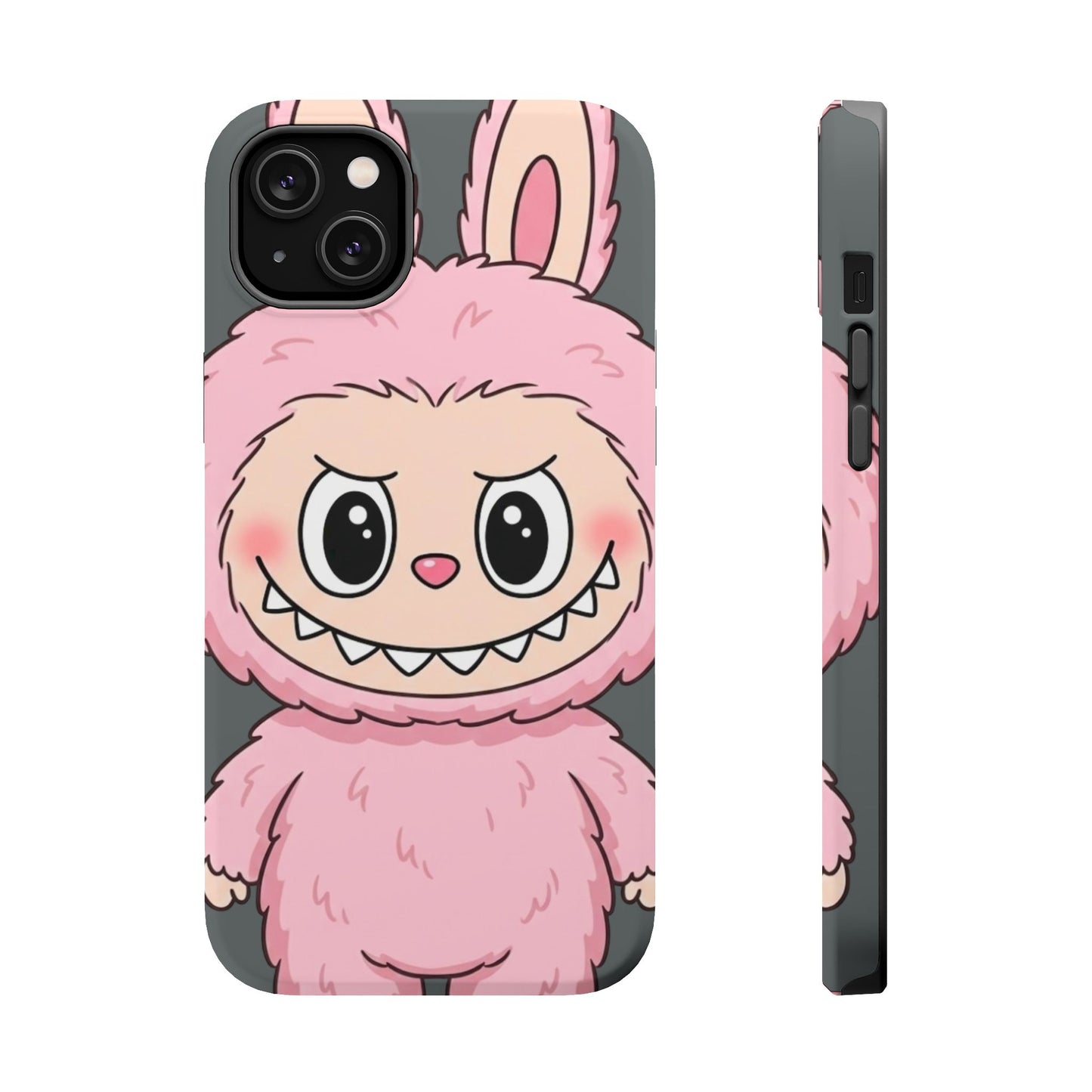 Pink LABUBU Phone Case | Magnetic Impact-Resistant Case