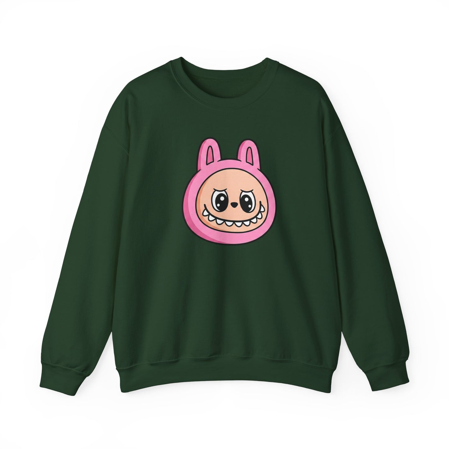 Labubu Character Sweatshirt | Cute Cartoon Plush Critter Pullover