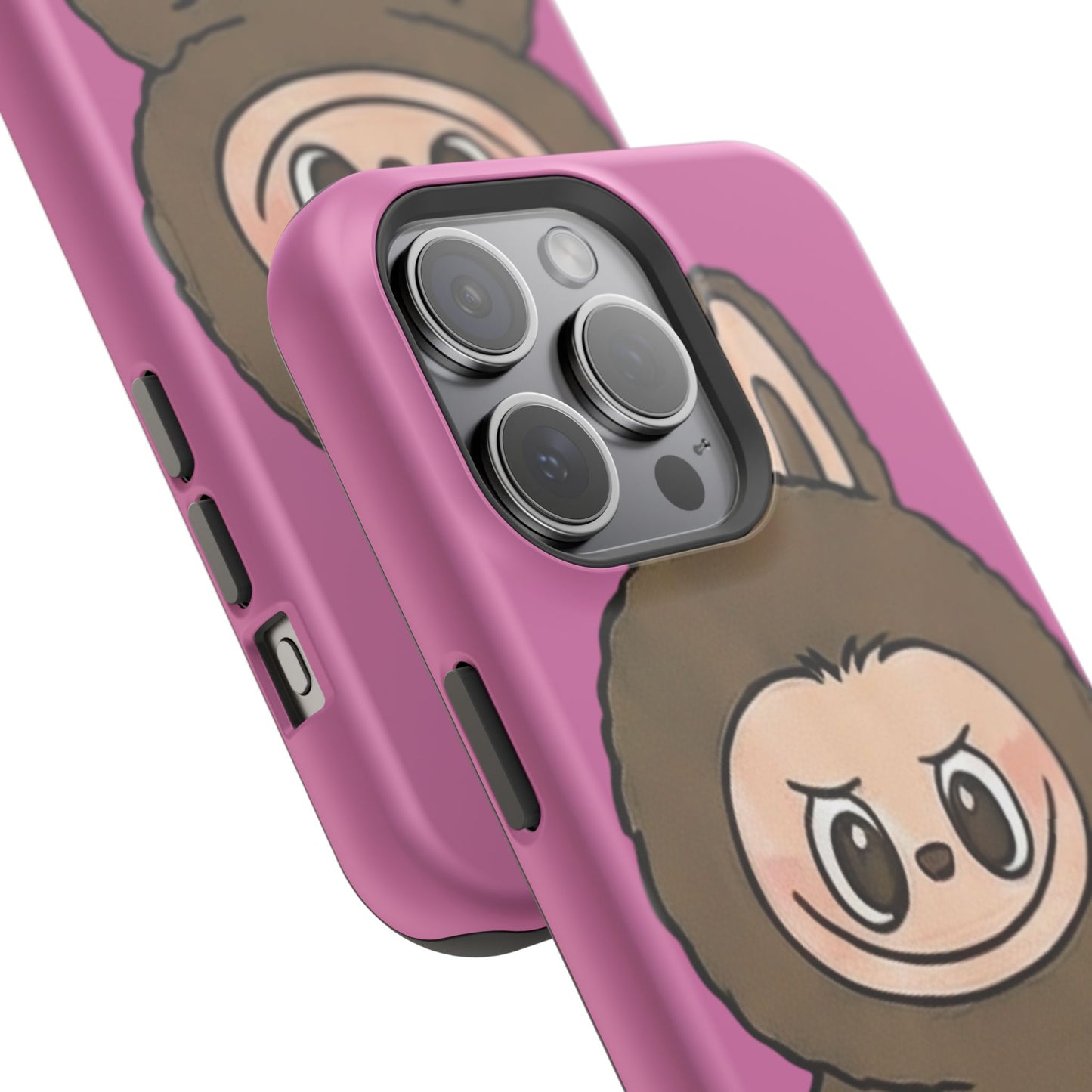 Brown LABUBU Phone Case | Magnetic Impact-Resistant Case