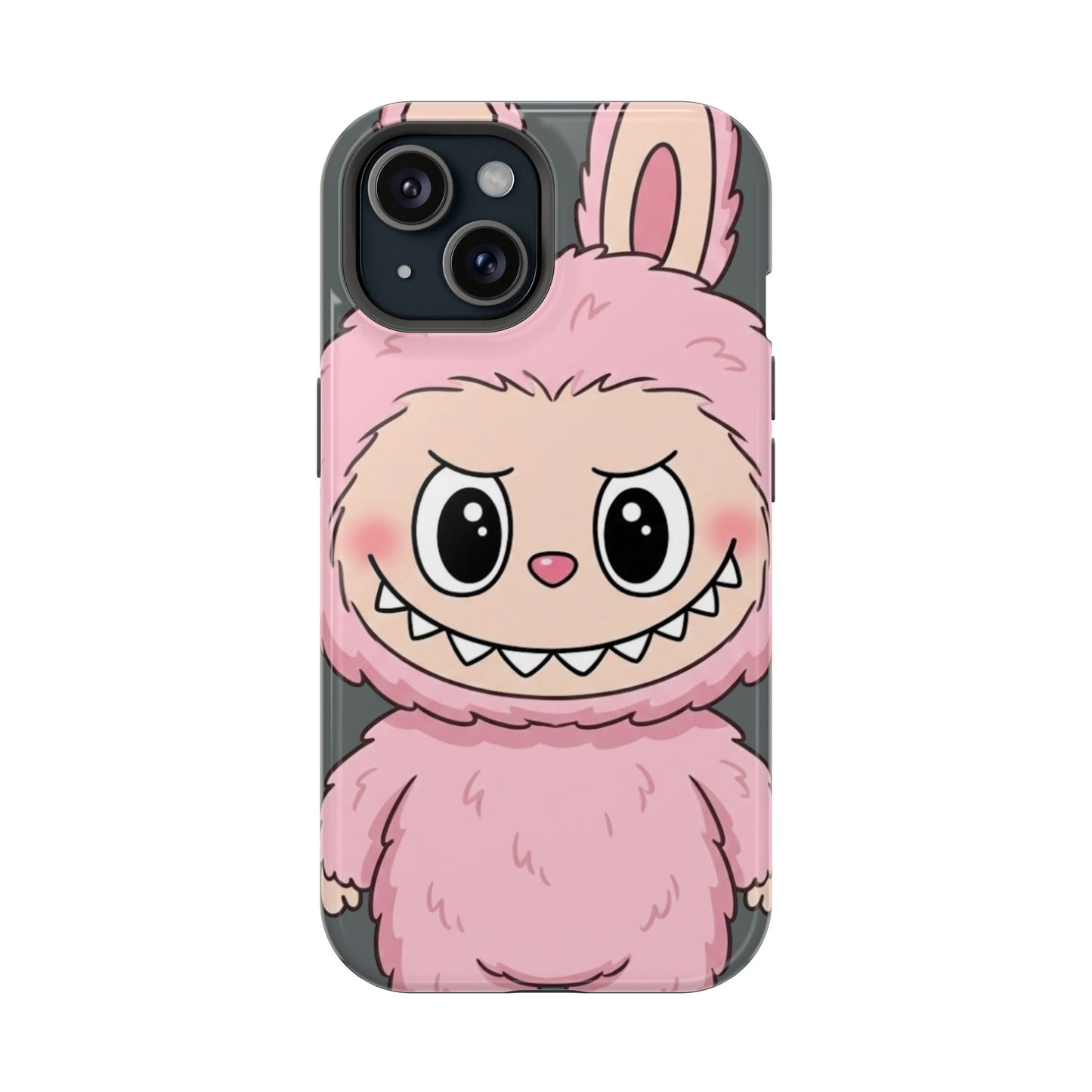 Pink LABUBU Phone Case | Magnetic Impact-Resistant Case
