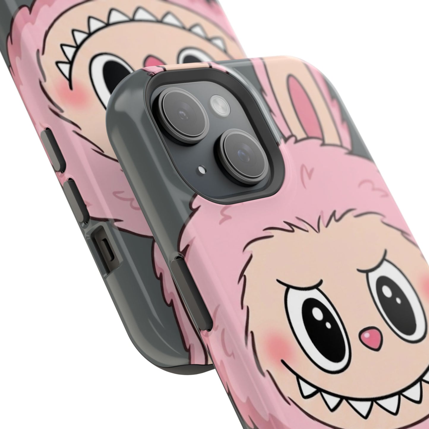 Pink LABUBU Phone Case | Magnetic Impact-Resistant Case