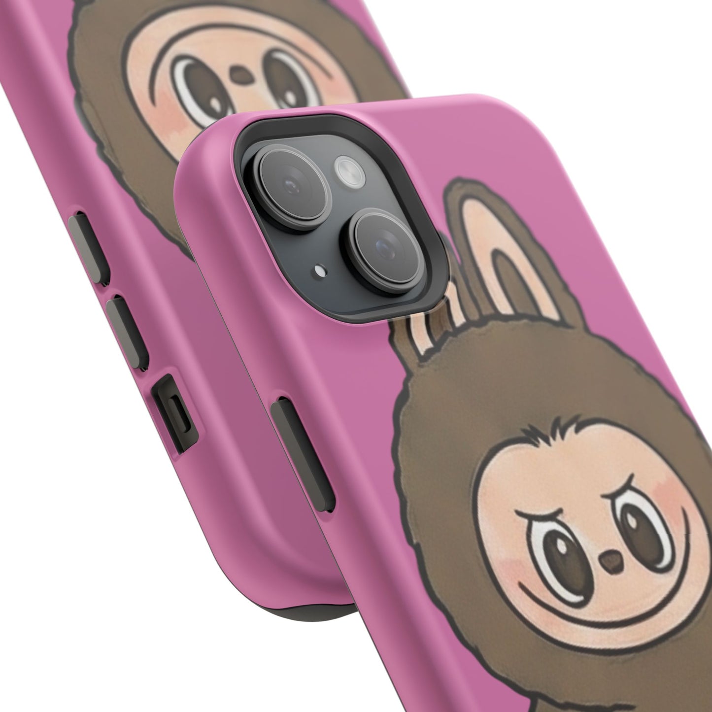 Brown LABUBU Phone Case | Magnetic Impact-Resistant Case