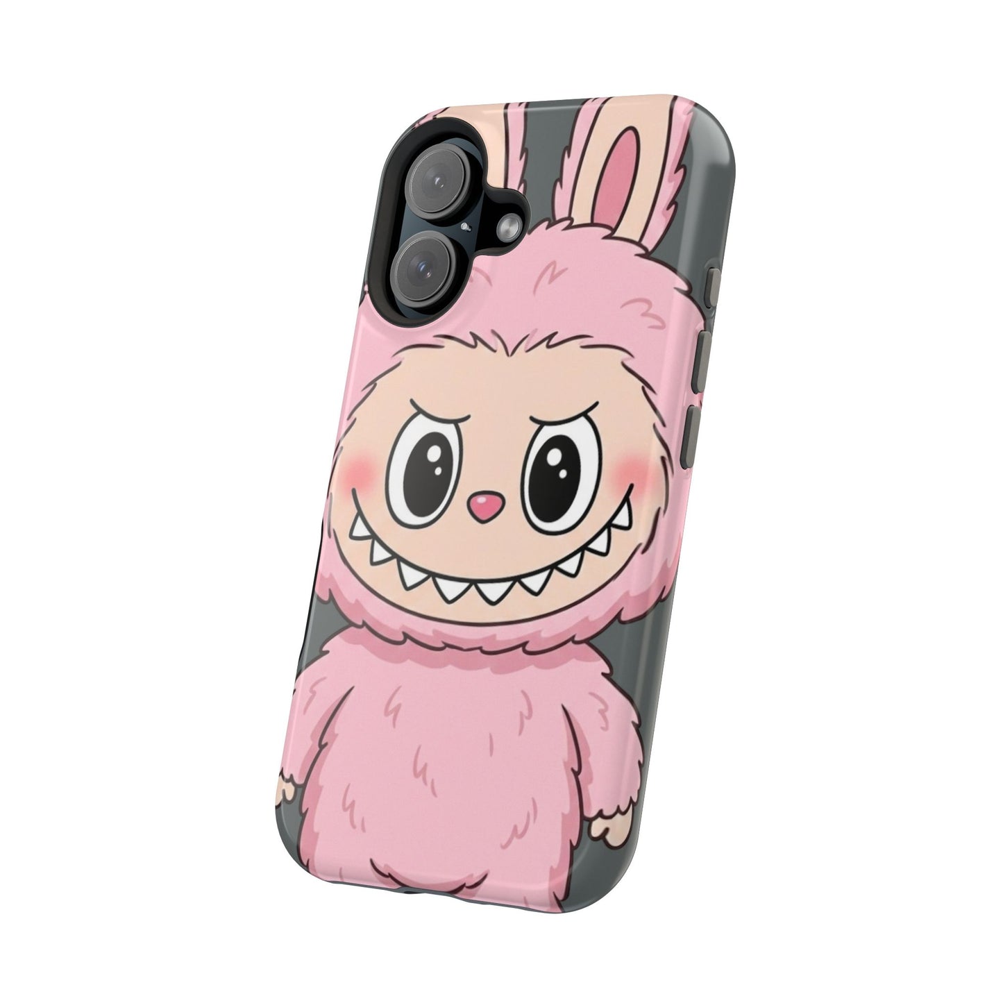 Pink LABUBU Phone Case | Magnetic Impact-Resistant Case