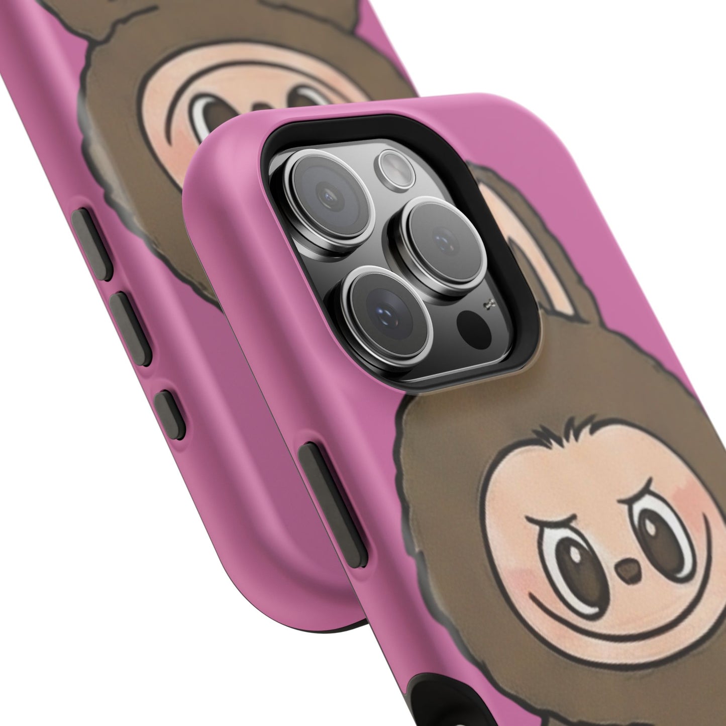 Brown LABUBU Phone Case | Magnetic Impact-Resistant Case