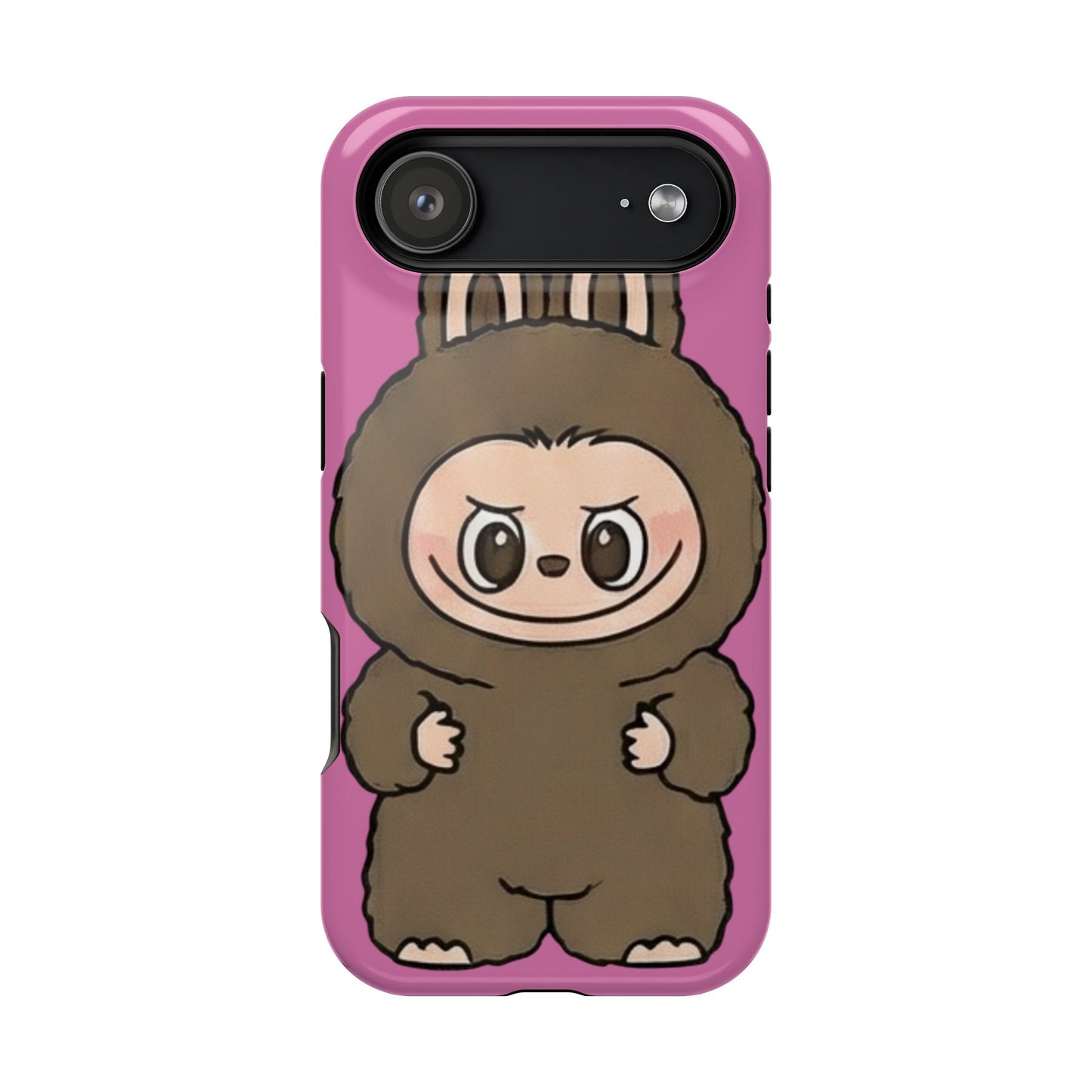Brown LABUBU Phone Case | Magnetic Impact-Resistant Case