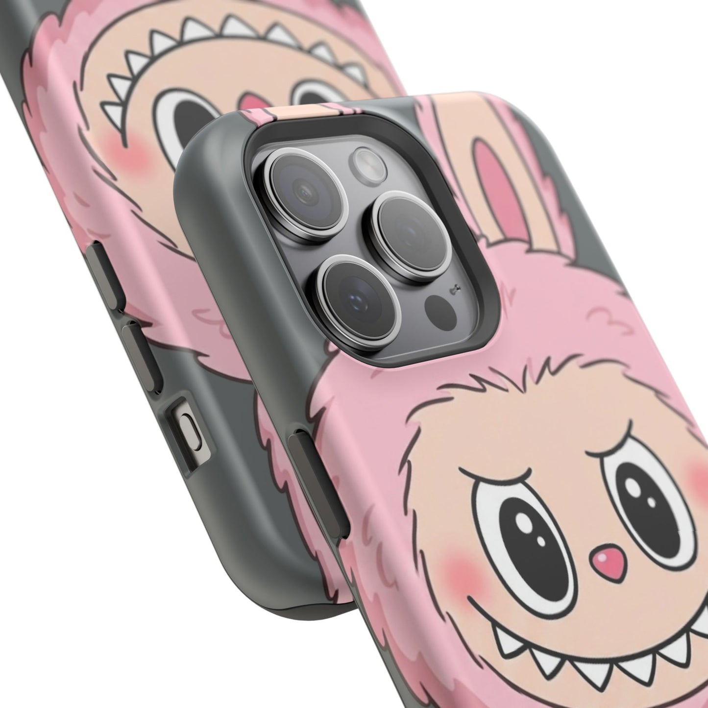 Pink LABUBU Phone Case | Magnetic Impact-Resistant Case