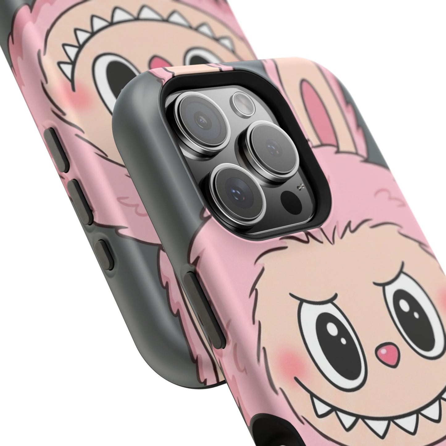 Pink LABUBU Phone Case | Magnetic Impact-Resistant Case