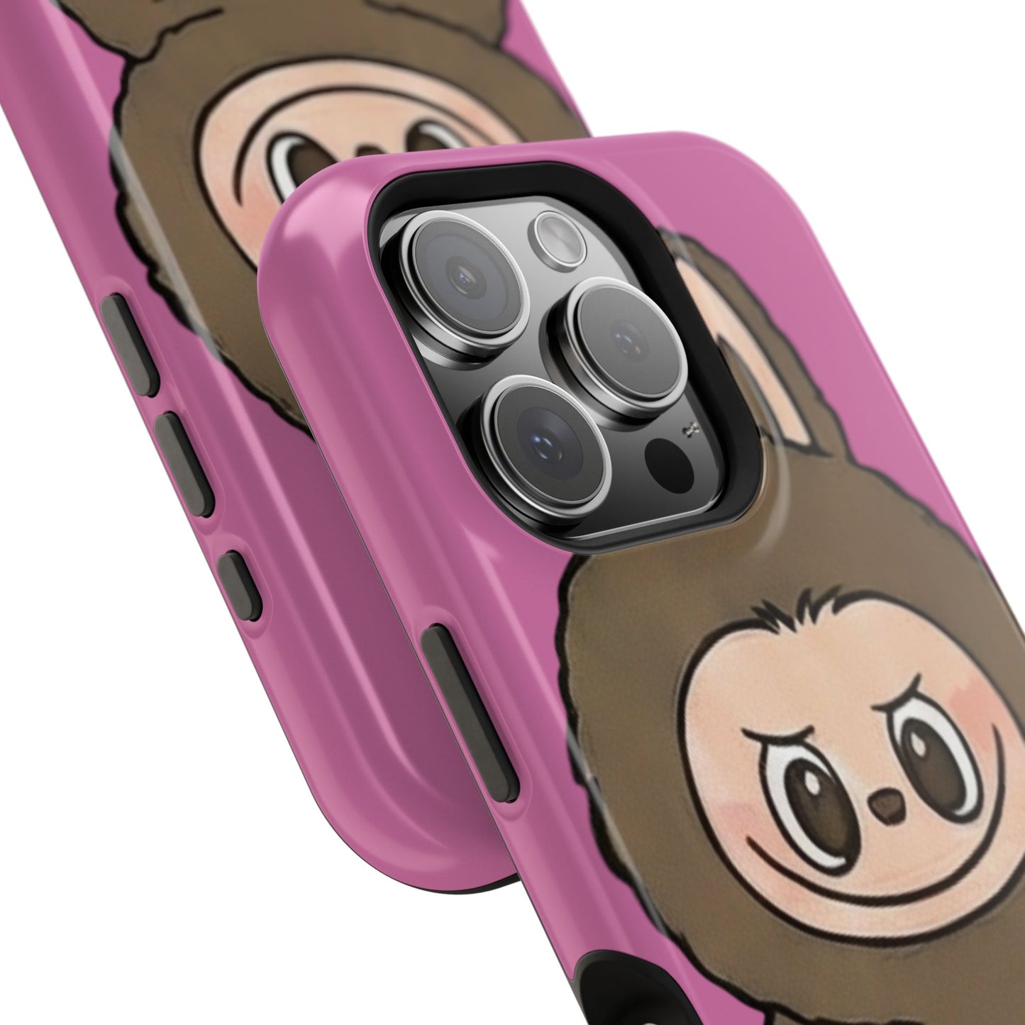 Brown LABUBU Phone Case | Magnetic Impact-Resistant Case