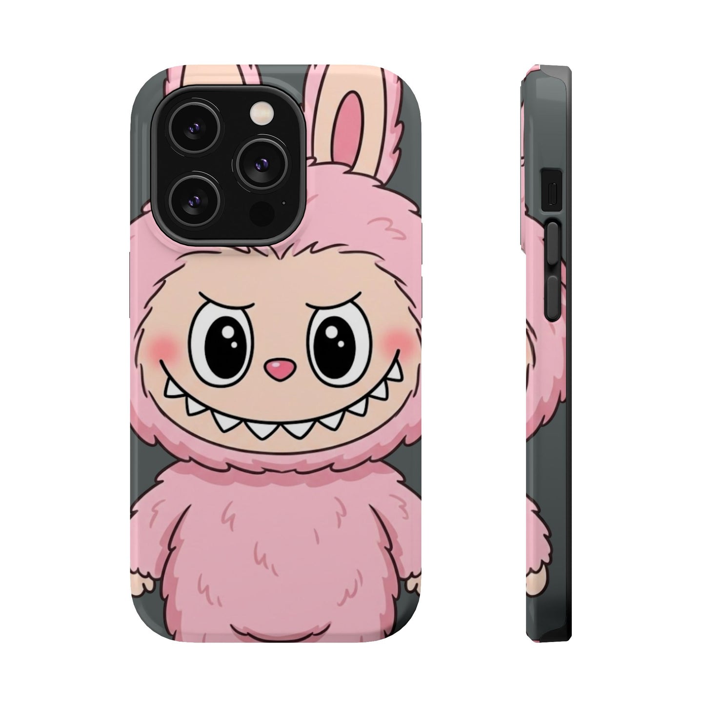 Pink LABUBU Phone Case | Magnetic Impact-Resistant Case