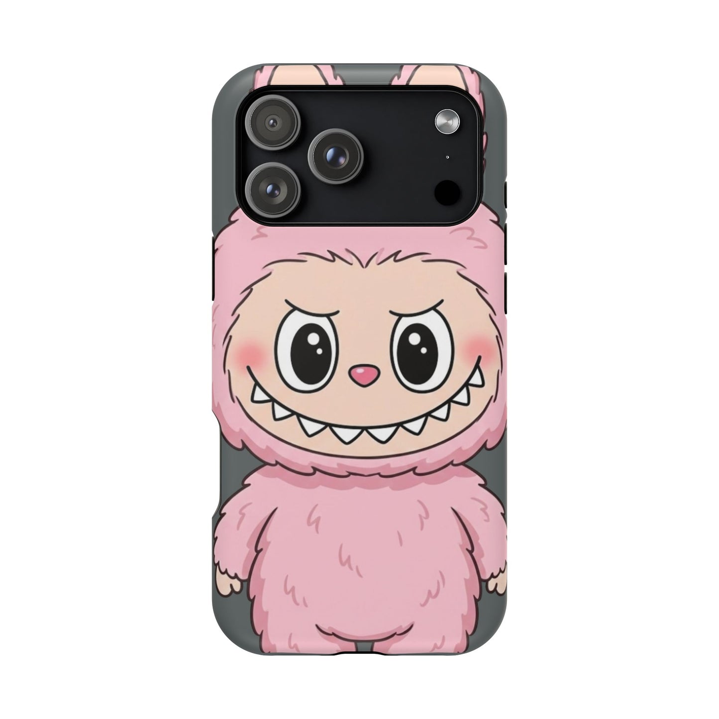Pink LABUBU Phone Case | Magnetic Impact-Resistant Case