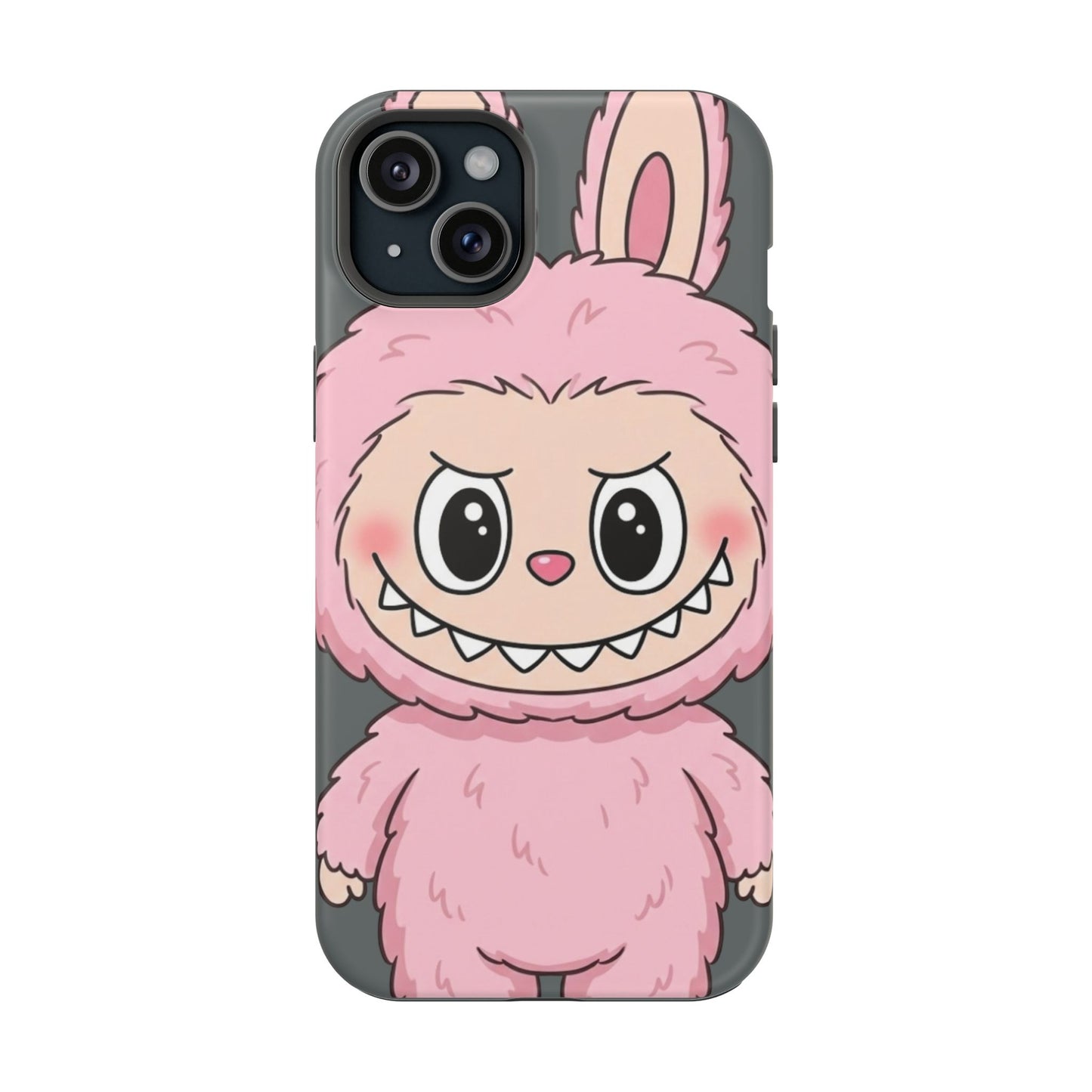 Pink LABUBU Phone Case | Magnetic Impact-Resistant Case