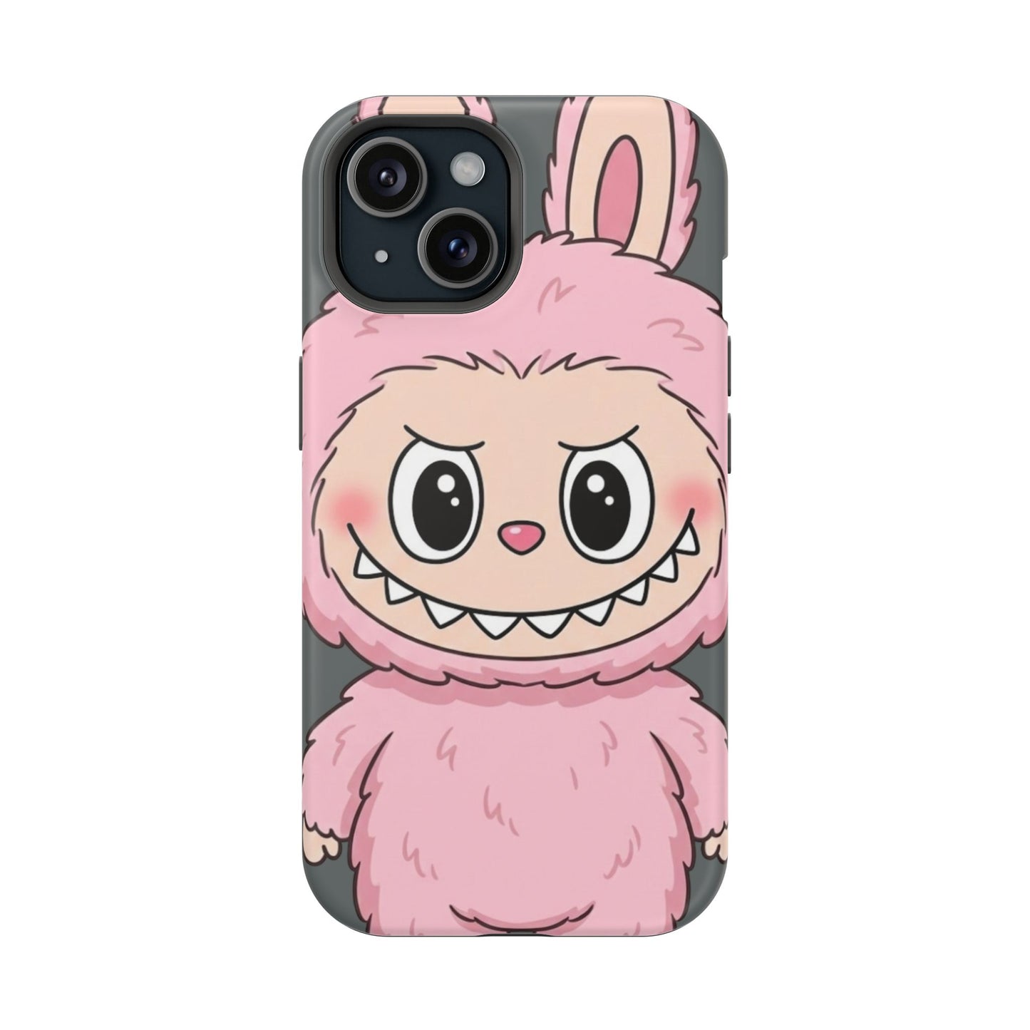 Pink LABUBU Phone Case | Magnetic Impact-Resistant Case