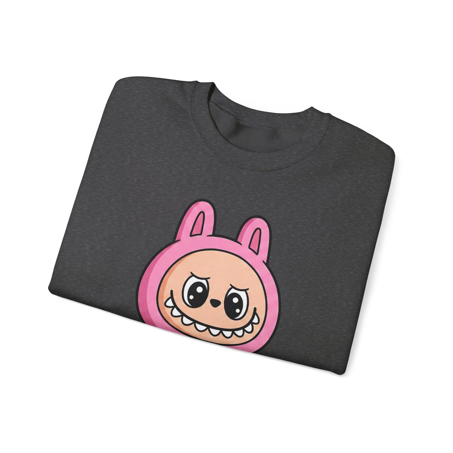 Labubu Character Sweatshirt | Cute Cartoon Plush Critter Pullover